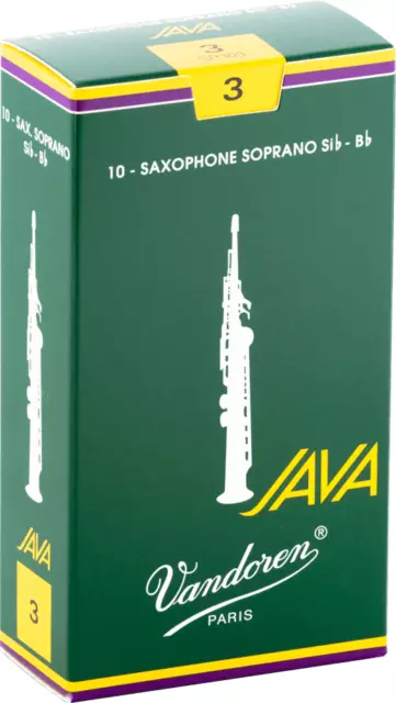 boite 10 anches saxophone SOPRANO VANDOREN JAVA SR 303 force 3