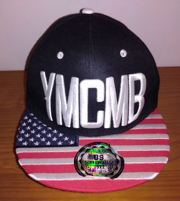Casquette YMCMB Noire Et Blanche - Taille Unique, Coton - Neuve Sans étiquette