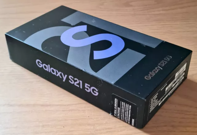 Samsung Galaxy S21 5G SM-G991B/DS - 256GB - Phantom Purple (Unlocked)