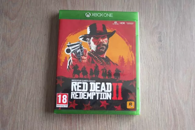 JEU  XBOX ONE  :  RED  DEAD  REDEMPTION  II -  NEUF  sous  blister