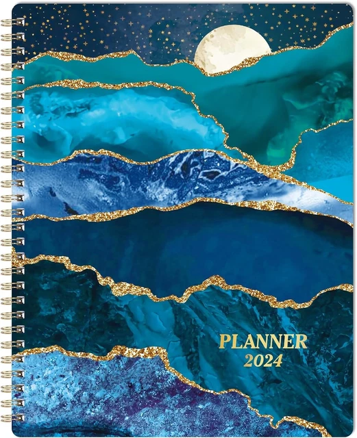 PLANNER 2024 Jan 2024 Dec 2024, Weekly And Monthly Planner, 8'' X