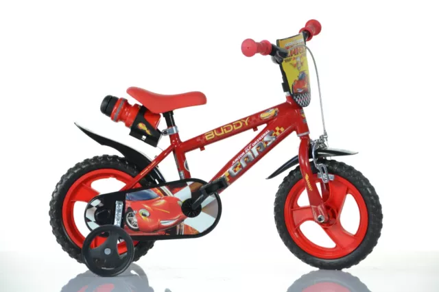 12 Zoll Kinderfahrrad Cars  Buddy Kinderrad Fahrrad Spielrad Lightning