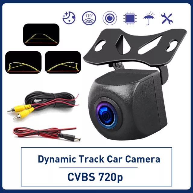 170° CVBS Car Waterproof night vision Rear View Reverse Parking Backup Camera