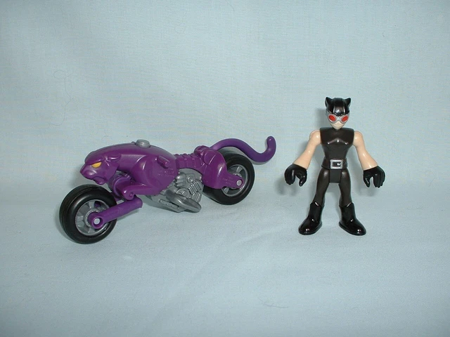 BATMAN IMAGINEXT DC SUPER FRIENDS CATWOMAN Figure Motor Cycle