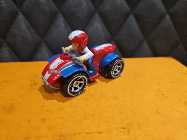 PAW PATROL CAPTAIN Ryder Quad Bike Rescue Racer Spin Master Die