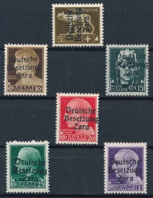 1943  Italia Occupazione Tedesca Di Zara Varieta' Soprastampa  Mnh - D111