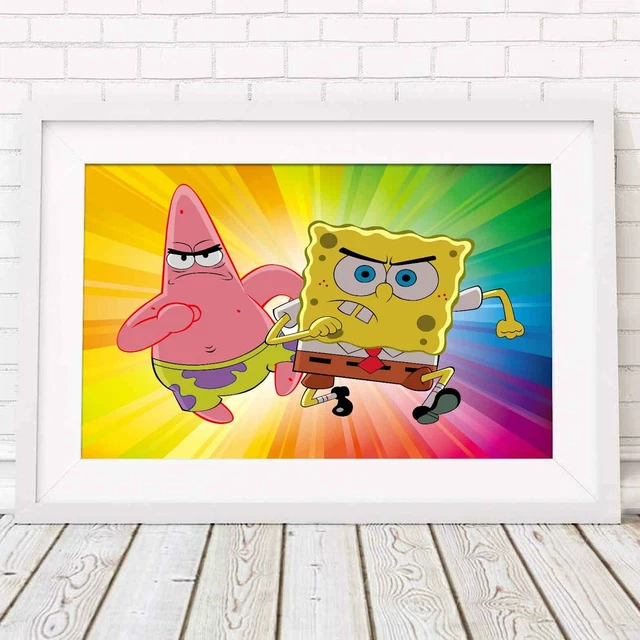 SPONGEBOB SQUAREPANTS - Poster Picture Print Sizes A5 to A0 **FREE ...