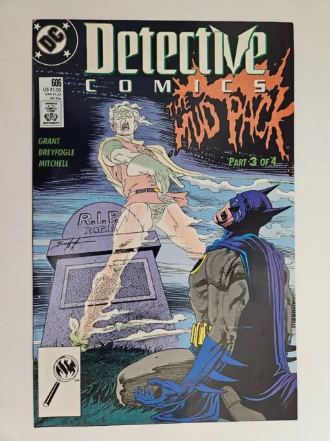 Detective Comics # 606 (Oct 1989) DC Comics Batman • Robin • Clayface Direct Edi