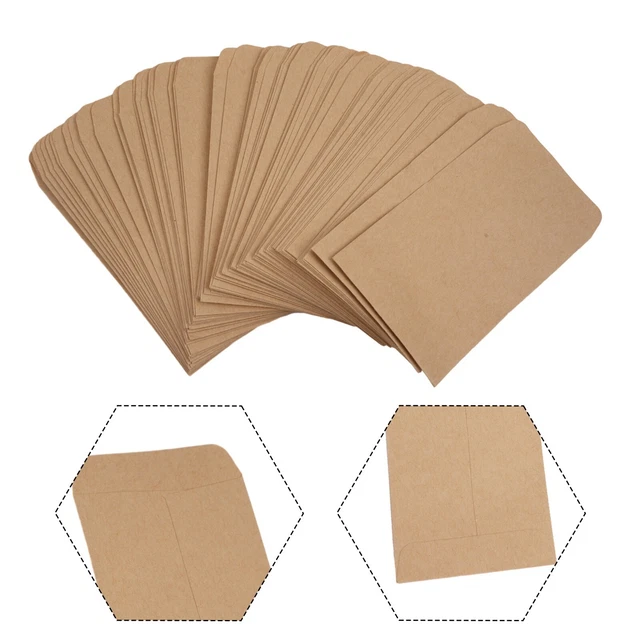 Organizza piccoli oggetti senza sforzo con buste da 100 pezzi sacchetti di carta