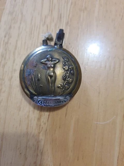 Rare briquet de poilus 14-18 Guerre WW1 Allégorie du printemps Art