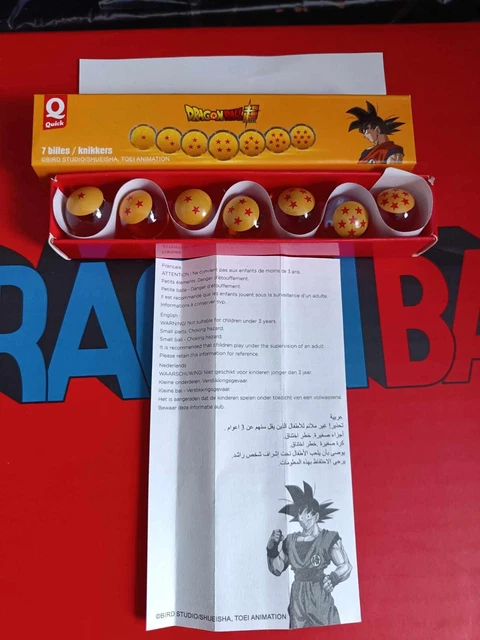 Lot De 7 Boules Dragon Ball Avec Coffret - 1 à 7 Étoiles - 4.3cm - Collection Anime Et Cadeau
