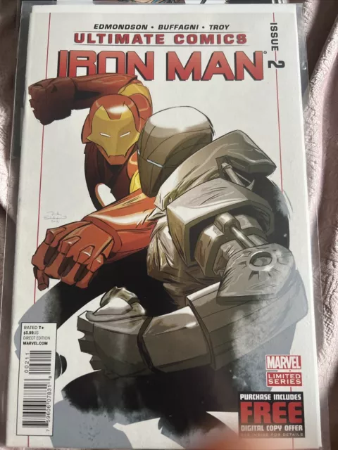 Ultimate Comics Iron Man 2 Carol Danvers Captain Marvel Vol 1 Stockton Avengers