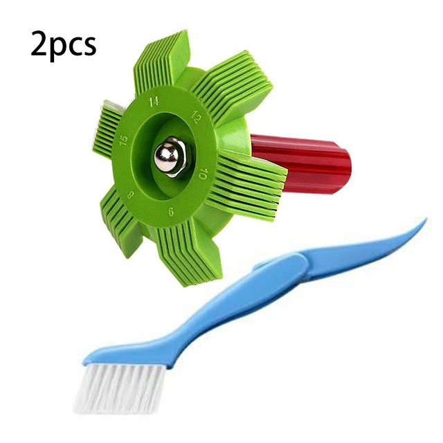 Marron Peigne Climatiseur Aileron Pliable Brosse Haute Qualité Chaud Vente 2