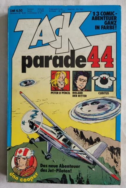 ZACK Parade Nr. 44 * Comic Taschenbuch Koralle Verlag 1981