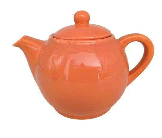 Théière + Tasse Lipton Publicitaire – Céramique Jaune – Excellent état