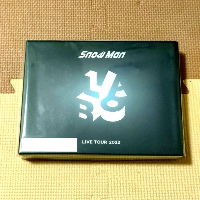 SNOW MAN LIVE TOUR 2022 Blu-ray 3D+Photo Book New Japan Concert