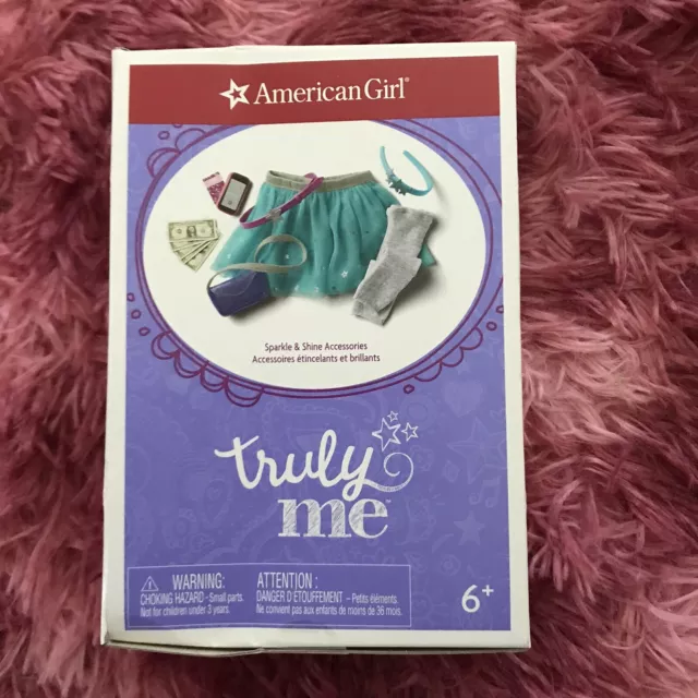 AMERICAN GIRL DOLL ACCESSORIES - Truly Me Sparkle & Shine Accessories - BNIB