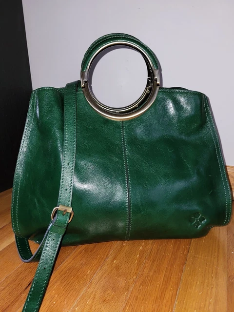 Patricia nash arenzano leather double ring large shopper online