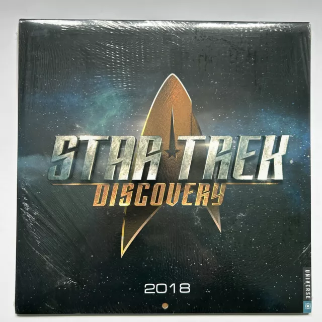 Star Trek Discovery 2018 Calendar - NEW By Universe Publishing