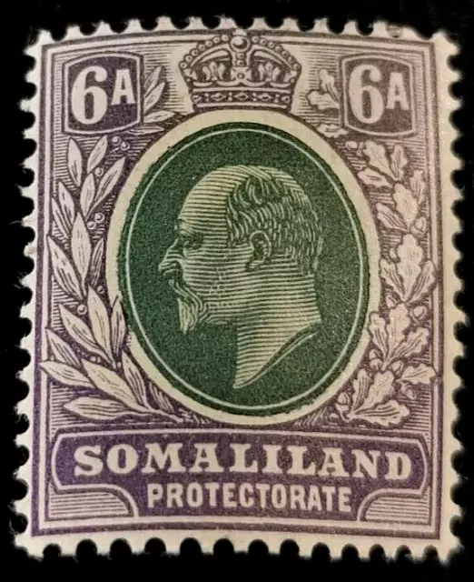 Somaliland Protectorate: 1904 King Edward VII of the Unite. (Collectible Stamp).