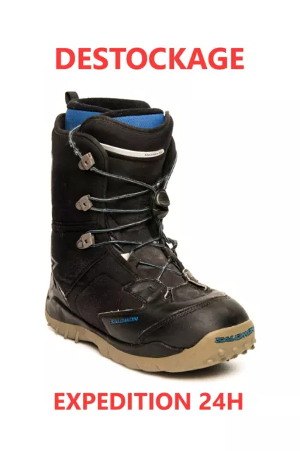 boots de snowboard adulte SALOMON tailles:46--Mondopoint:30/30,5----PETIT BUDGET 2