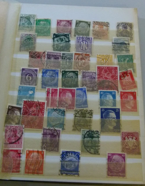 Briefmarken Deutsches Reich "Adolf Hitler" , Österreich, Helvetia, DDR