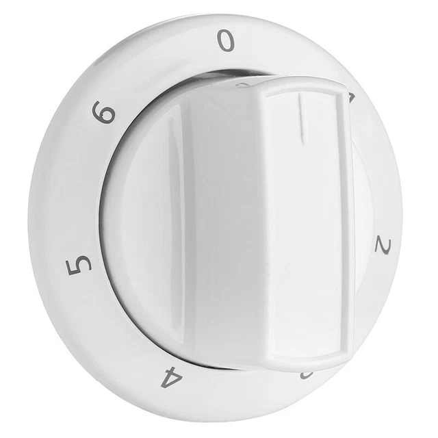 Bouton Beko Cse Csm Four Cuisinière Température Contrôle Interrupteur Dial Blanc