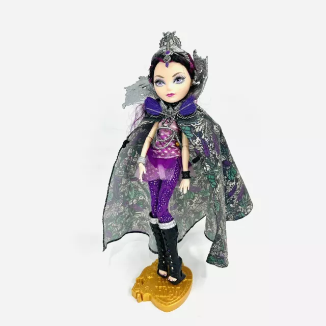 Monster High Raven Queen Ever After High Doll 1st Chapter Mattel 2012 No  Cape