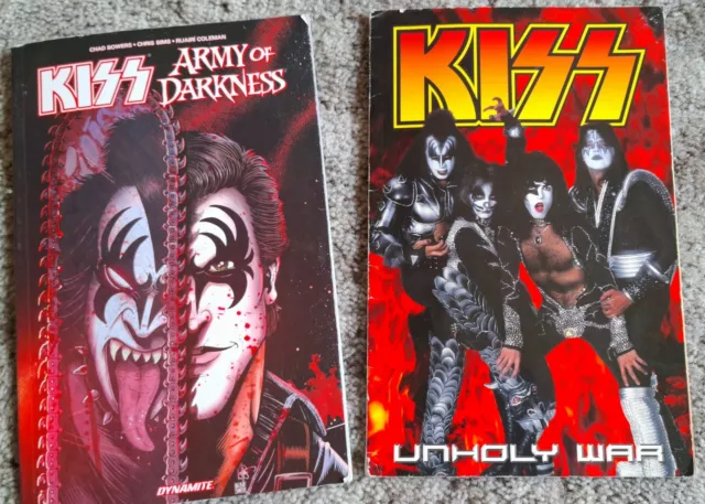 Lot Of 2 Kiss Graphic Novels