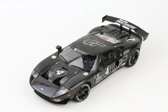 Autoart 1/18 Ford GT40 Black Minicar Model Car