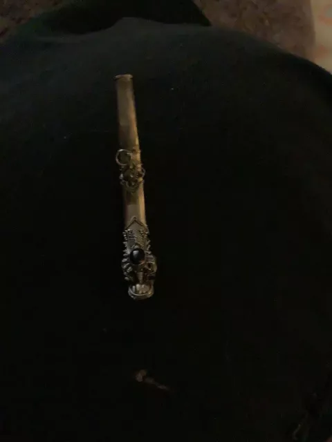 Sterling Silver ASIAN Cigarette Holder
