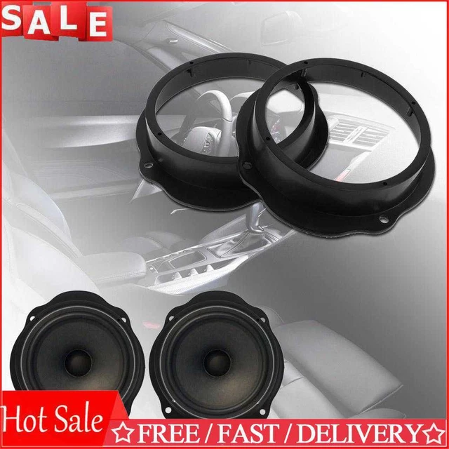 2 pz Piastre Adattatore Anello 6,5 pollici Universali per Ford Focus