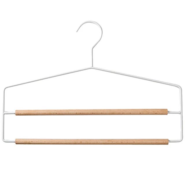 Percha de pantalón, armario que ahorra espacio, percha de pantalón, antideslizante