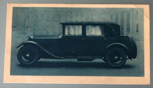 Cartolina Pubblicitaria Originale Alfa Romeo 6C 1500 Sport Lusso Viaggiata 1929