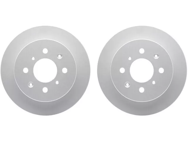 For 1990-1991 Honda CRX Brake Rotor Set Rear Dynamic Friction 24714CX Si