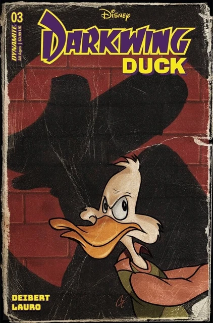 Darkwing Duck #3 Nm Cover T Foc Staggs Dynamite Entertainment Comics 2023