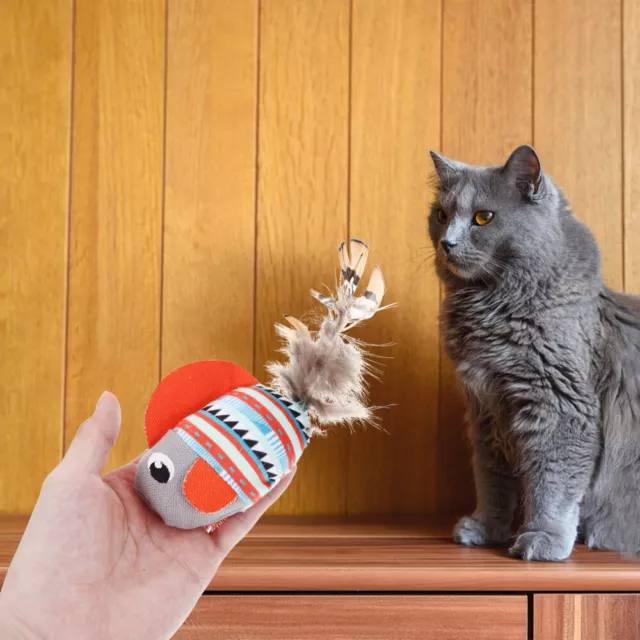 Juguete para gatos interactivo y autoagradable resistente a la masticación resistente a la masticación