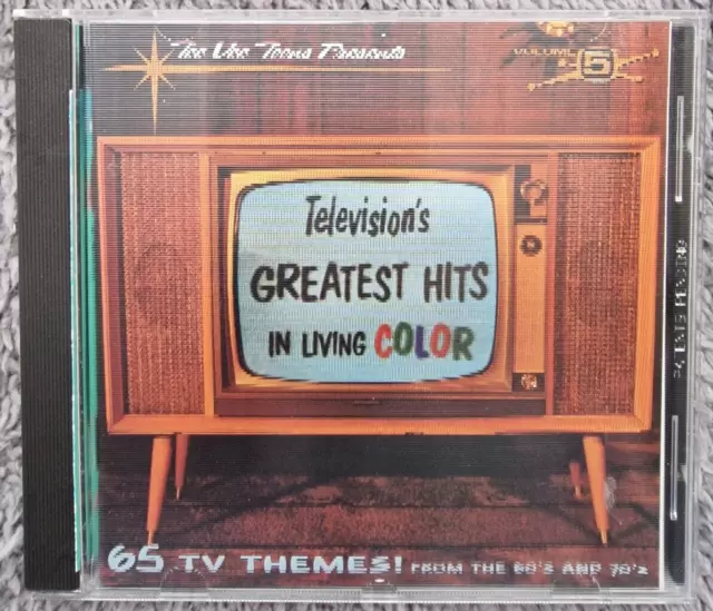 Television's Greatest Hits Volume 5-TV Themes **RARE CD ALBUM** U.S IMPORT 1996