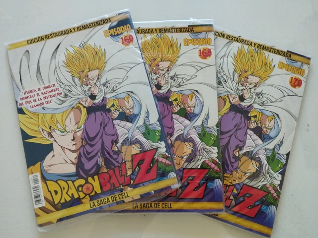 DRAGON BALL Z Saga Cell Akira Toriyama - 6 Episodios - 3 x DVD Español