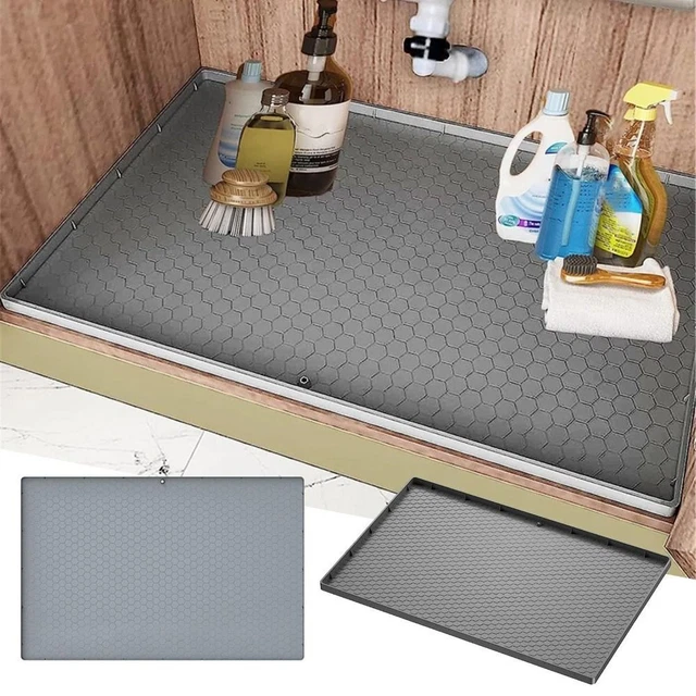 EASY TO CLEAN Under Sink Mat Waterproof Drip Proof Tray Kitchen EUR 29