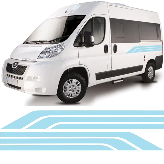 MOTORHOME STRIPES VINYL Stickers Camper Van Horsebox Caravan RV