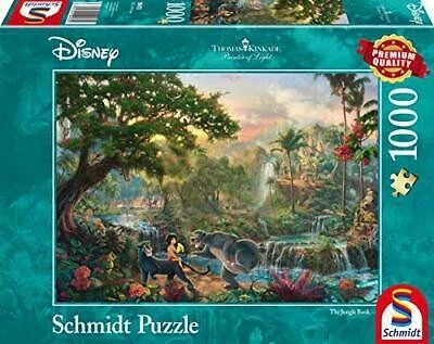 SCHMIDT SPIELE THOMAS Kinkade: Disney - The Jungle Book Jigsaw Puzzle ...