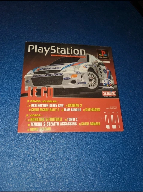 Magazine PlayStation N°44 + Démo CD Rayman 2 - PS1 - Année 2000 - Très Bon état