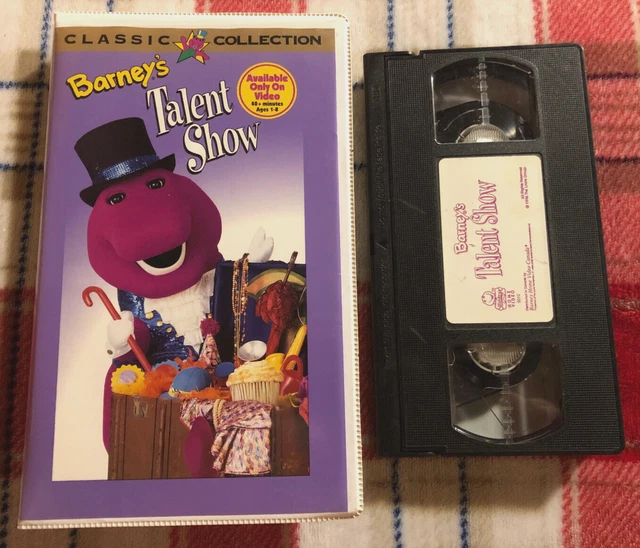 BARNEY'S TALENT SHOW [1996] {Canadian Clamshell} | VHS TAPE, Tested ...