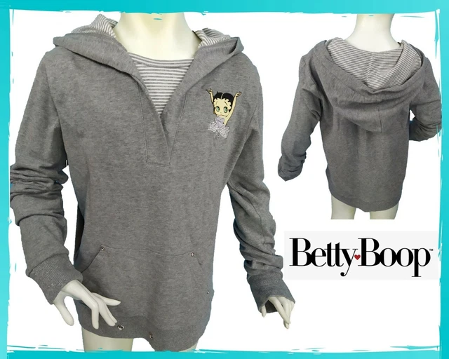 felpa da ragazza 12 anni con cappuccio usata felpe ragazzi Betty Boop in cotone