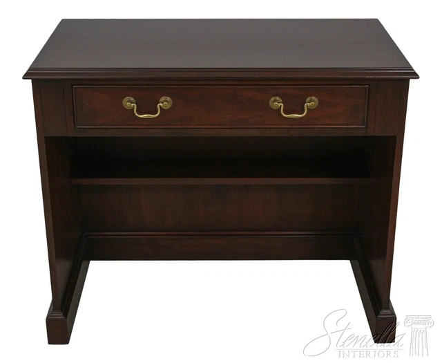 59000EC: HENKEL HARRIS MOORE Mahogany Office Desk Table w. Drawer