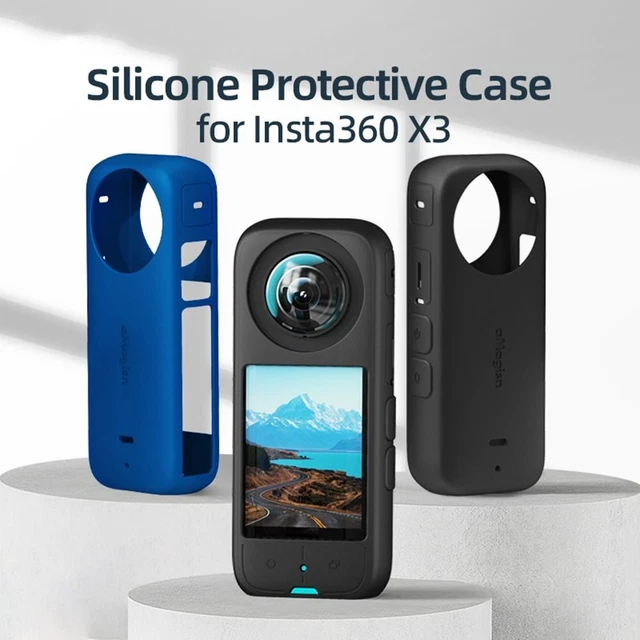 Anti-Scratch Silicone Protector Case Cover Protective Sleeve For Insta360 X3