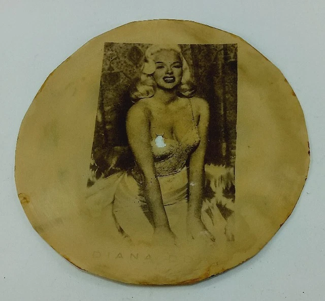 Diana Dors  X-Ray FINE ART MODEL Foto Bones Record USSR photo gramophone record