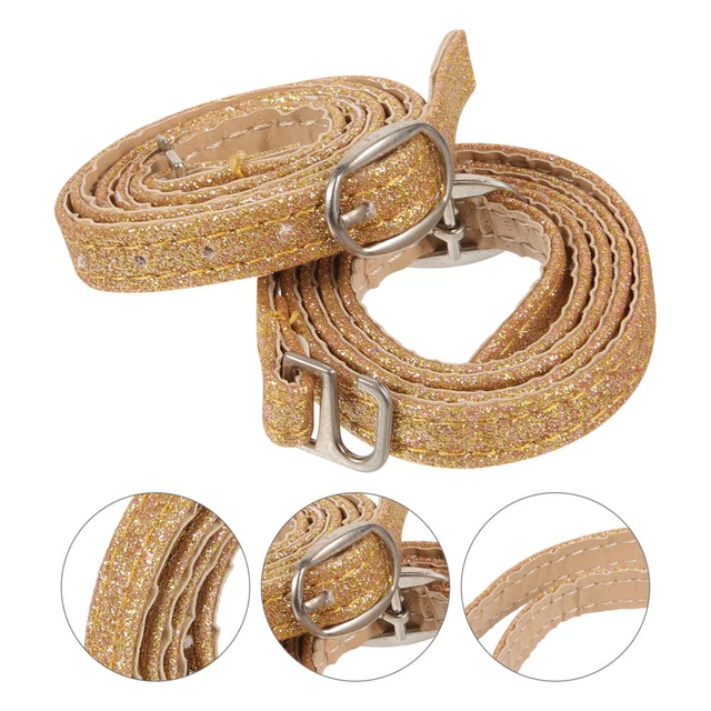 Fasce Di Resistenza Con Cinturini Alla Caviglia - Nylon Robusto, Imbottite, Per Allenamento Gambe E Glutei - 5