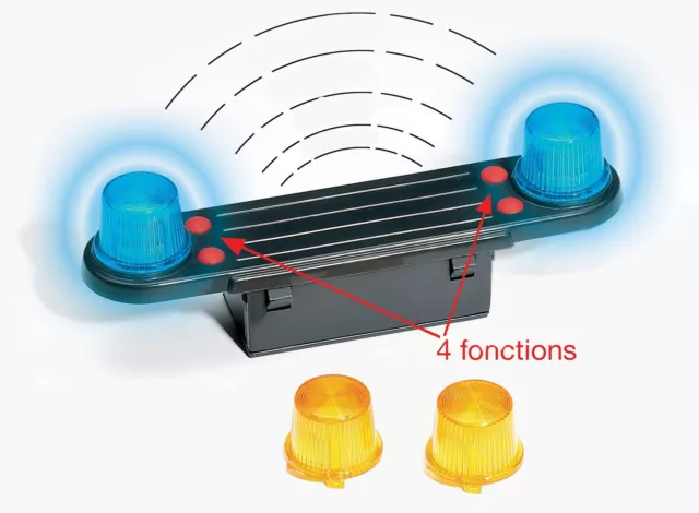 BRUDER - Beacon with sound effects for BRUDER items Scale: 1/16 - 1/16 - BRU2801